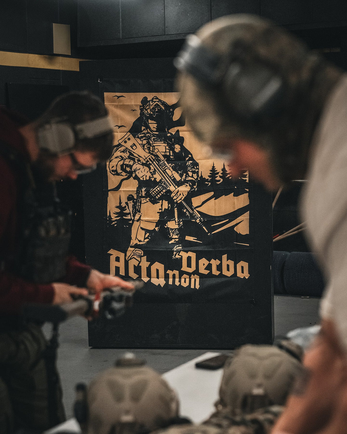 Acta Non Verba Flag